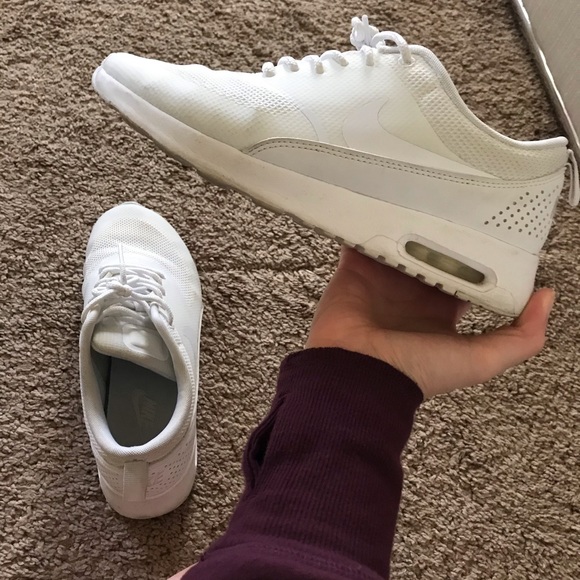 Nike Shoes - Nike Thea All White Women’s Sneakers
